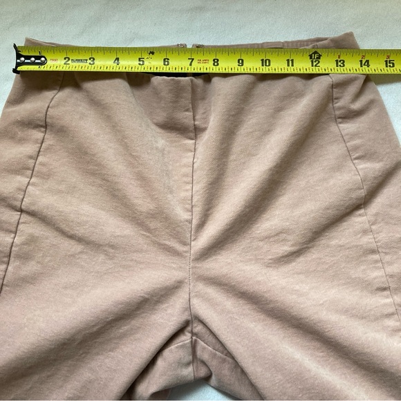 Theory Wome’s Pants Navalane Casual Velvet Strech Skinny Pink Size 8 - Picture 8 of 16